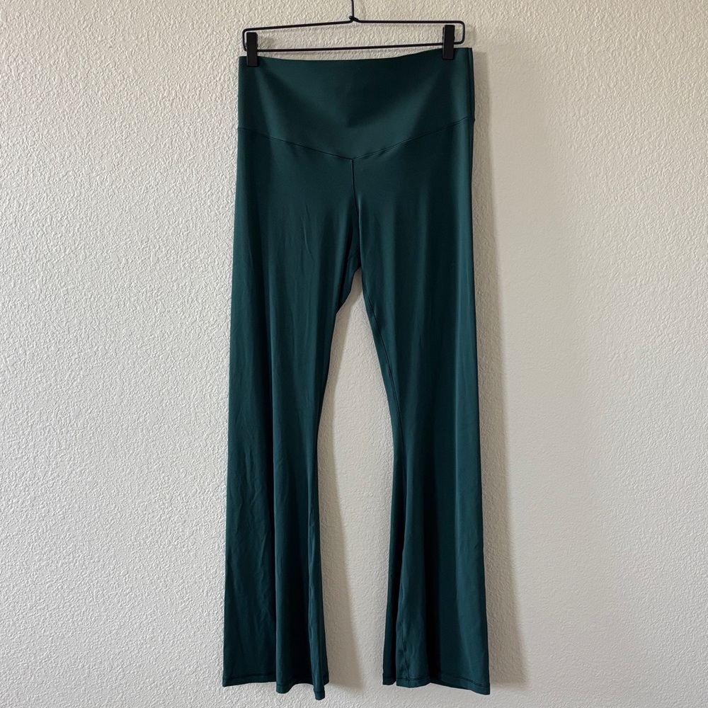 Aerie Dark Green Flare Leggings